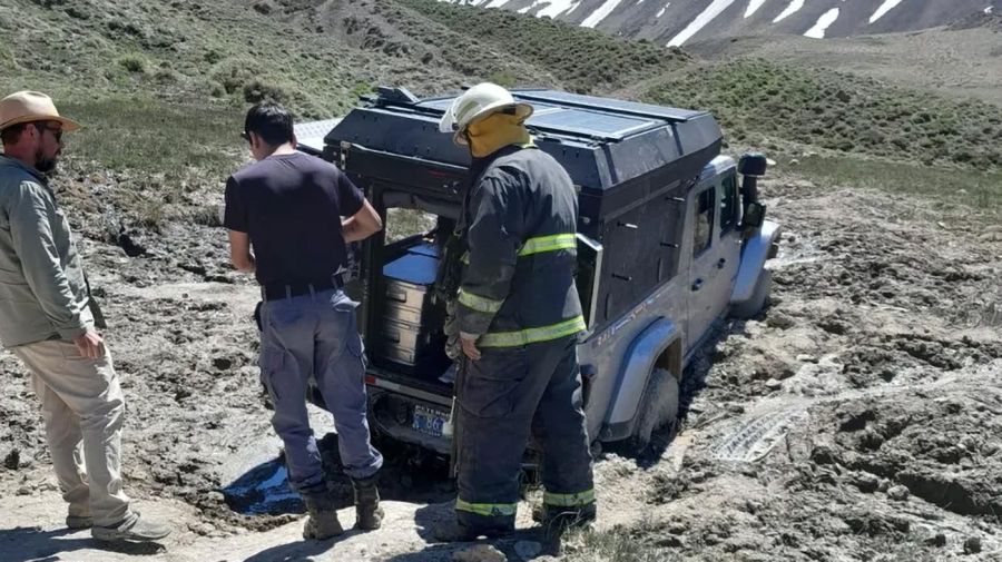 Familia estadounidense rescatada en Neuquén