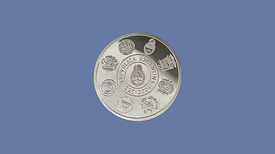 Nueva moneda que sacó el Banco Central