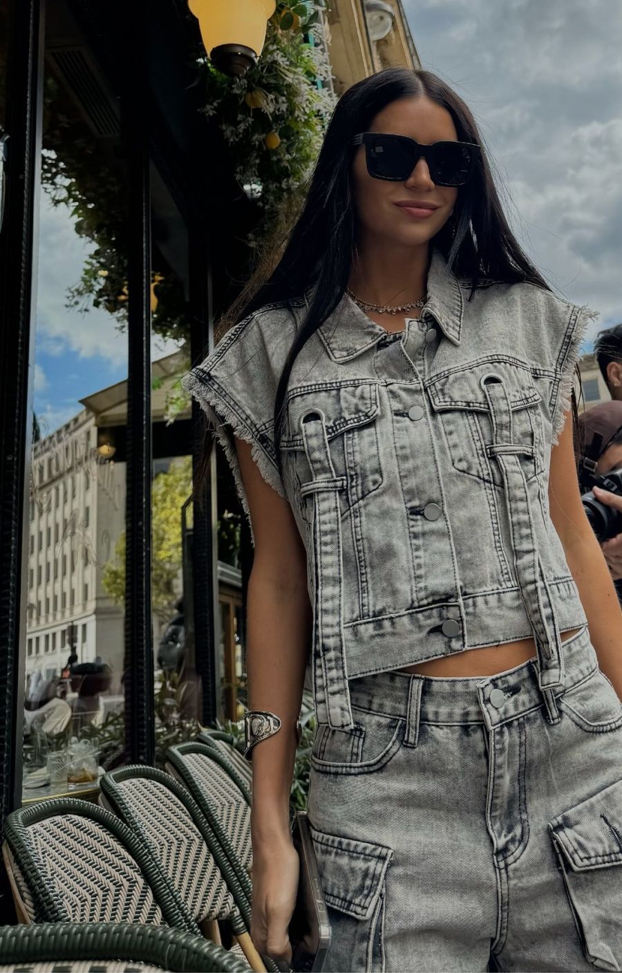 Zaira Nara muestra cómo llevar el total denim en verano 2025