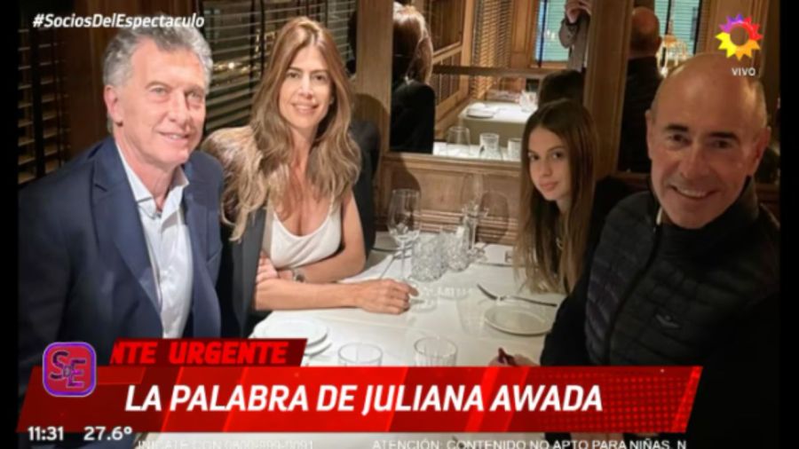 Juliana Awada y Mauricio Macri