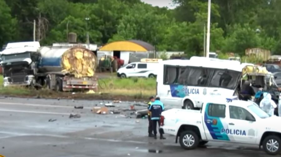 Accidente de la Policía Bonaerense