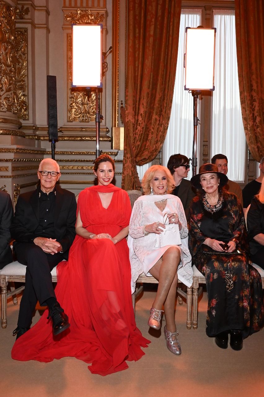  Eduardo y Elina Costantini, Mirtha Legrand y Graciela Borges