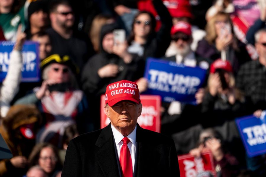 Donald Trump Campaigns In Pennsylvania Ahead Of US Presidential Election