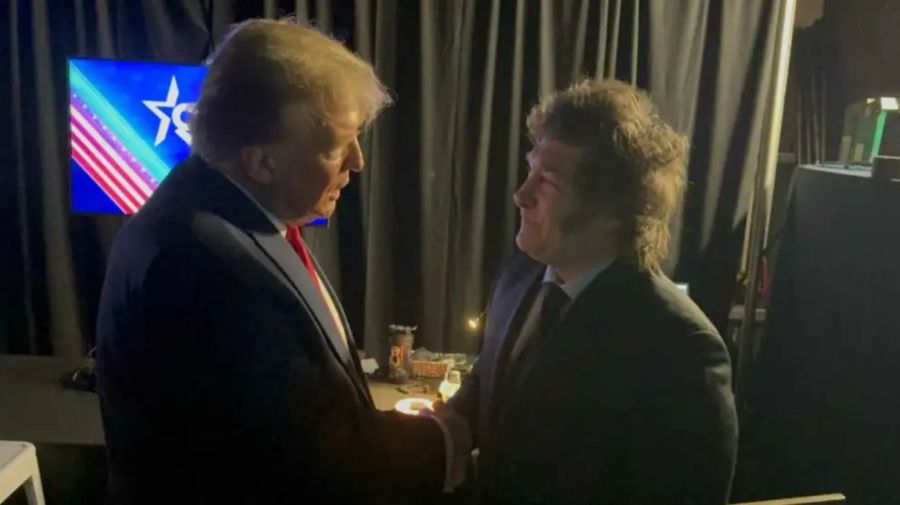 Donald Trump y Javier Milei