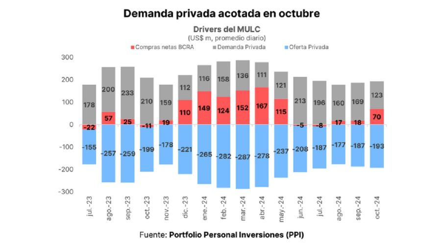 Demanda privada del BCRA