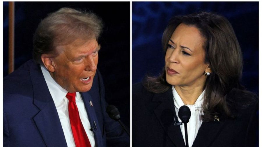 Donald Trump y Kamala Harris