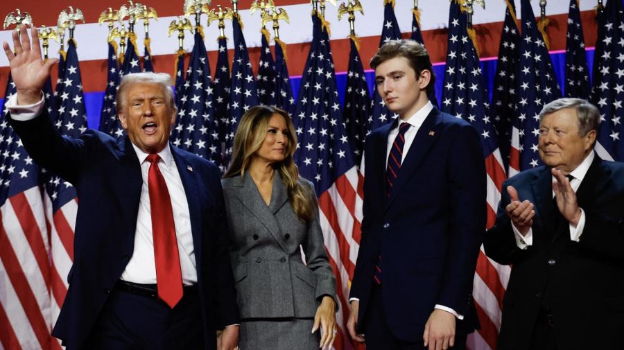 Barron Trump hijo de Donald Trump