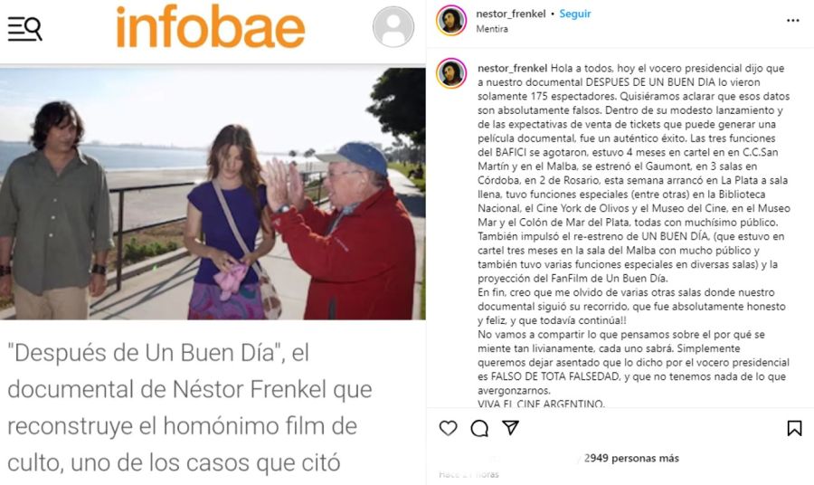 Publicación de Néstor Frenkel 20241106