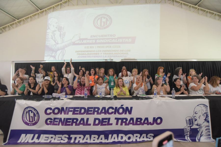 Primer encuentro de mujeres sindicalistas convocado por la CGT 20241107