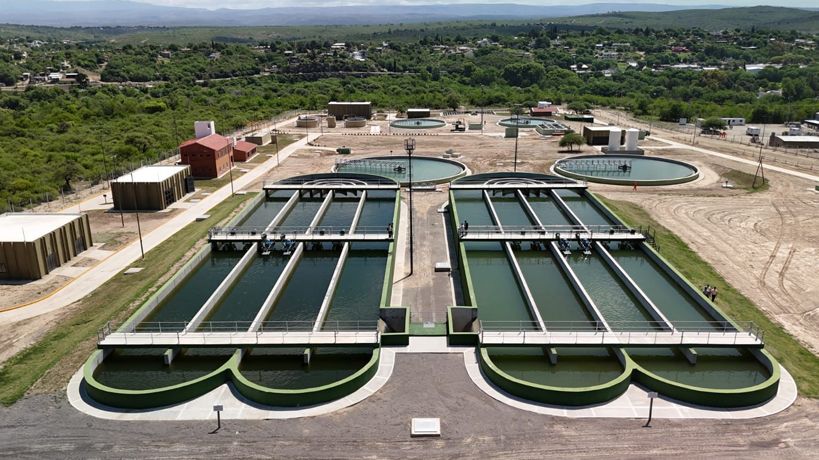 Cordoba completes historic infrastructure for wastewater treatment at Lake San Roque:  million investment