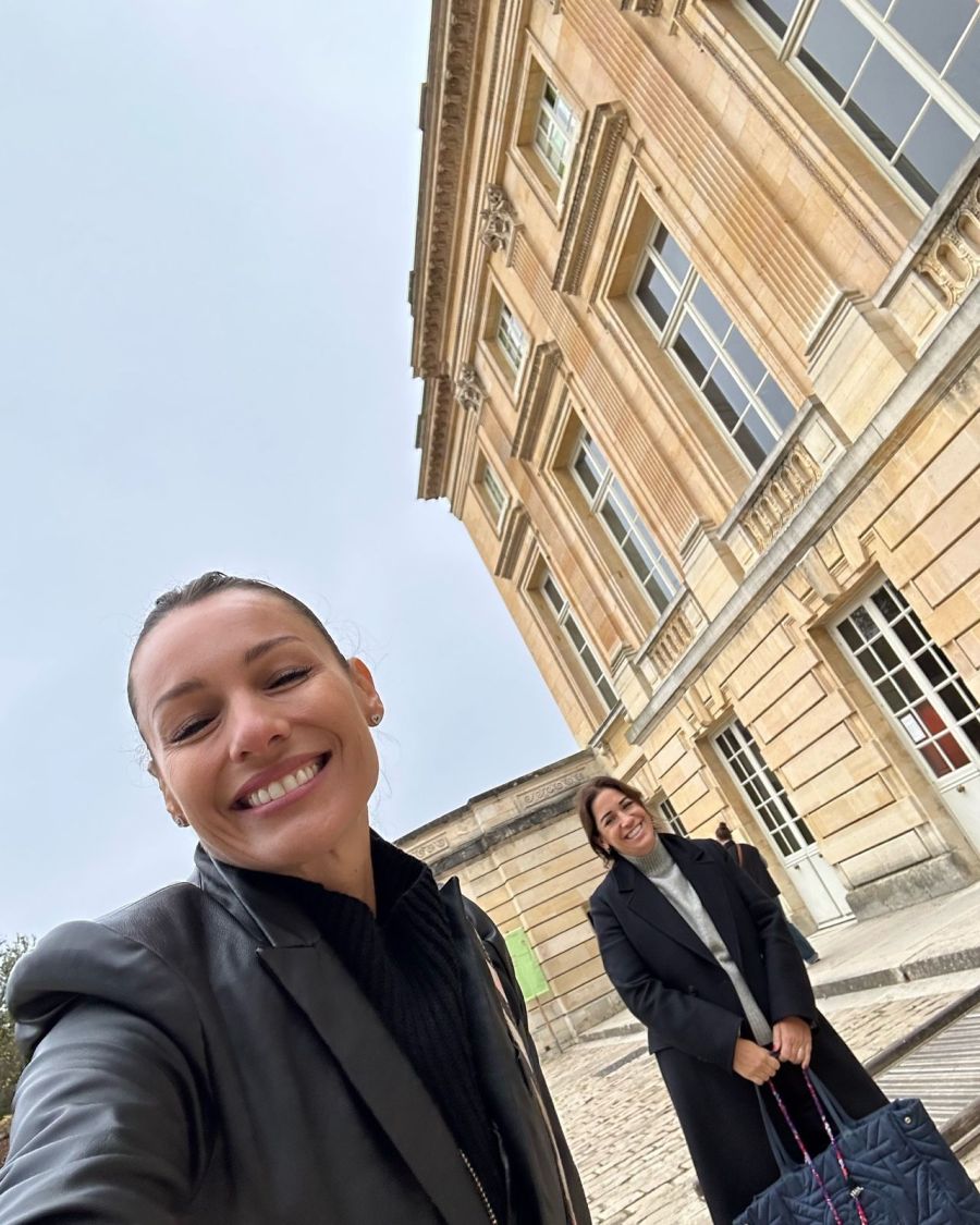 Pampita en Paris