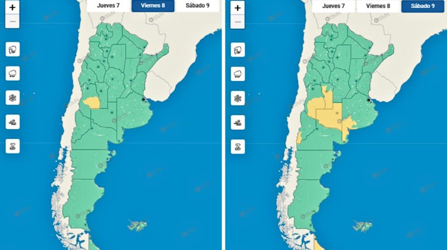 Servicio Meteorológico Nacional 20241107