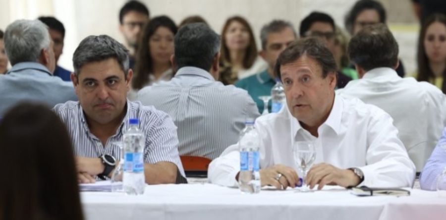 Gobernador de Río Negro junto a su Ministro de Salud