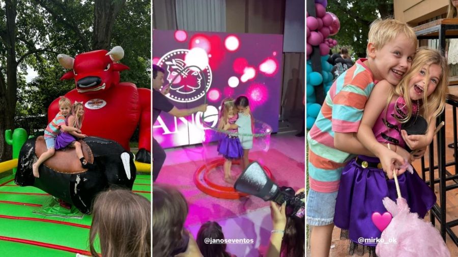 El cumpleaños de Chloe, la hija de Jesica Cirio