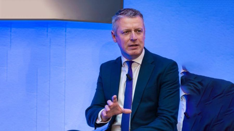 Luke Pollard en las Islas Malvinas