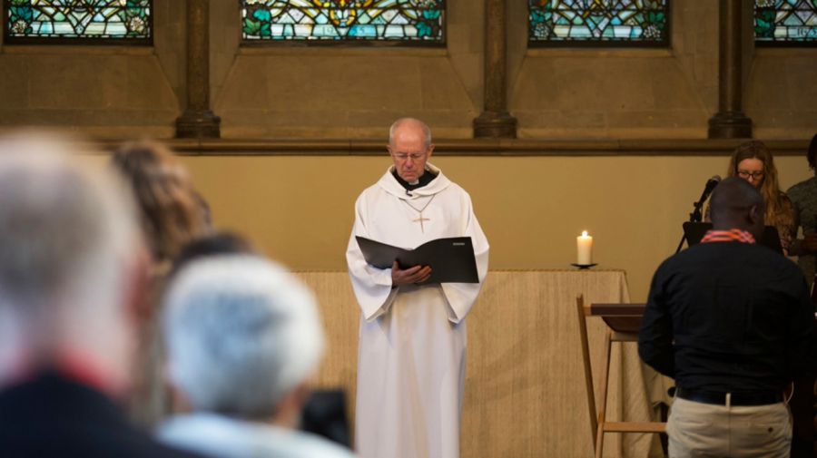 Justin Welby ha dimitido este martes 12 de noviembre era arzobispo de Canterbury