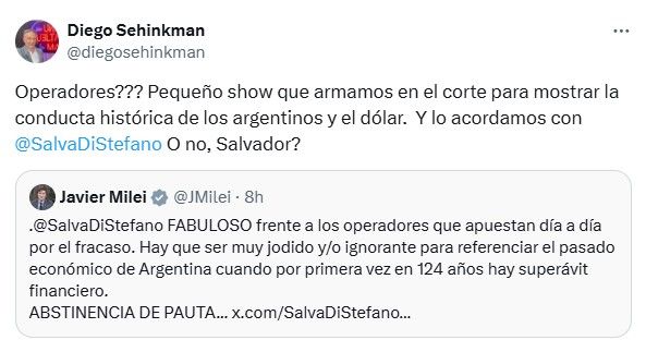 La polémica en Twitter. 