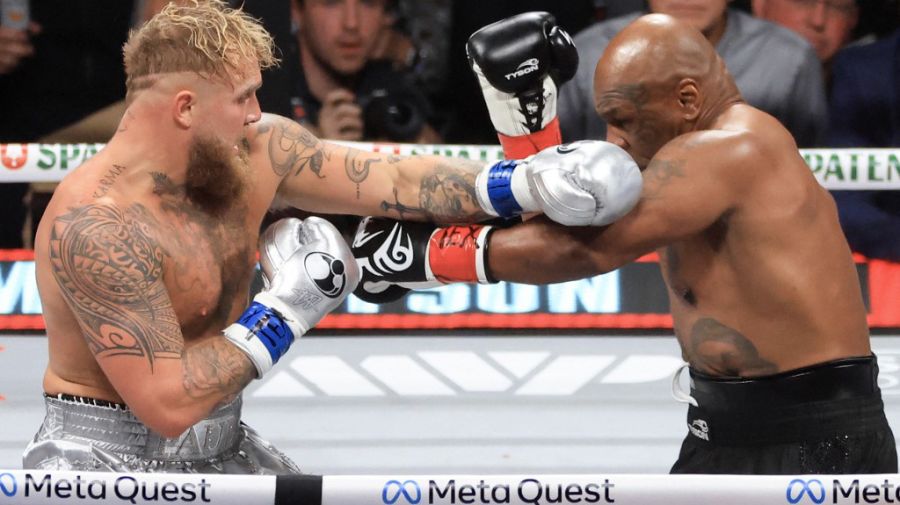 Jake Paul venció con facilidad a Mike Tyson en Texas.