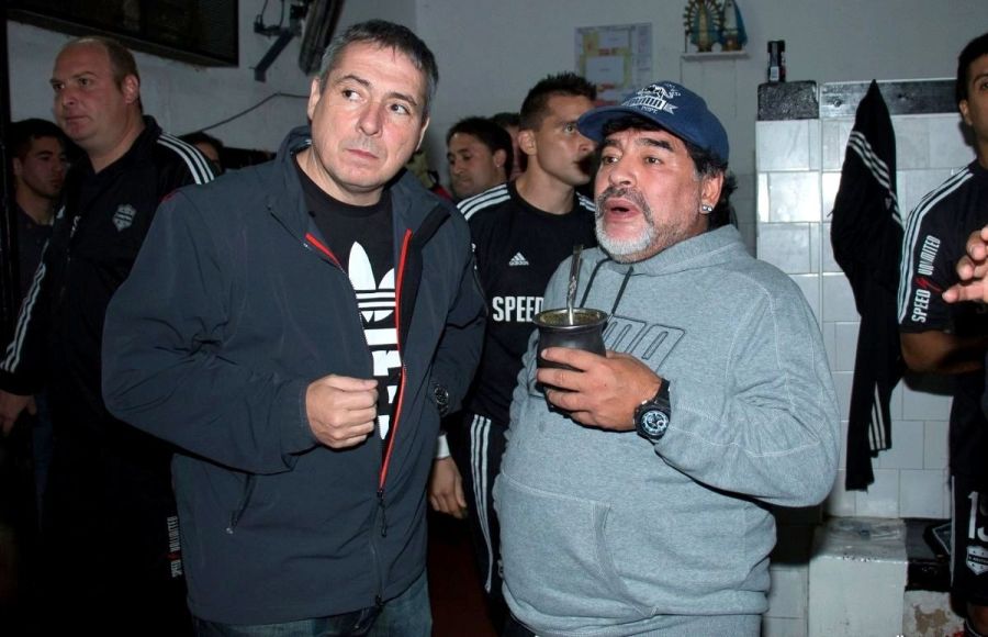 Stinfale y Maradona