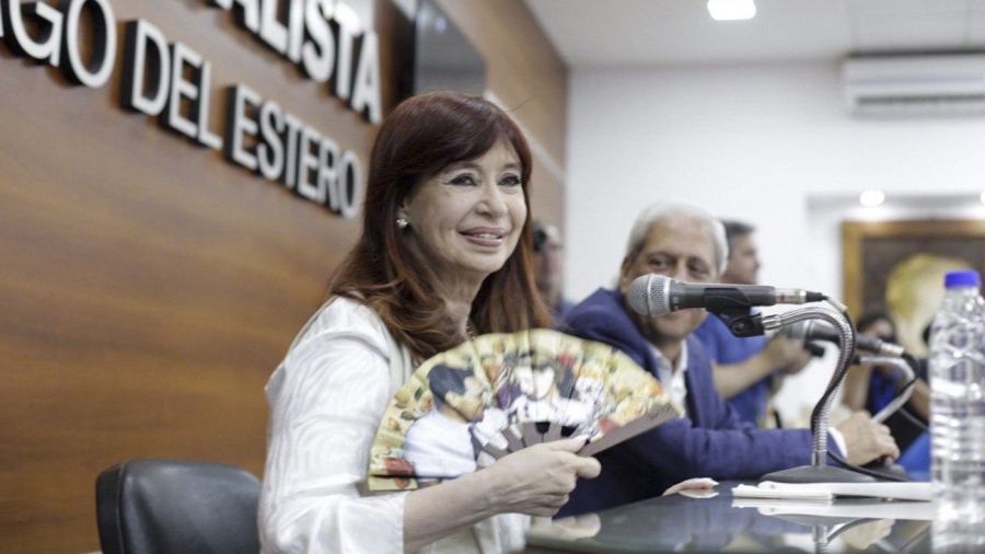 Cristina Kirchner en Santiago del Estero