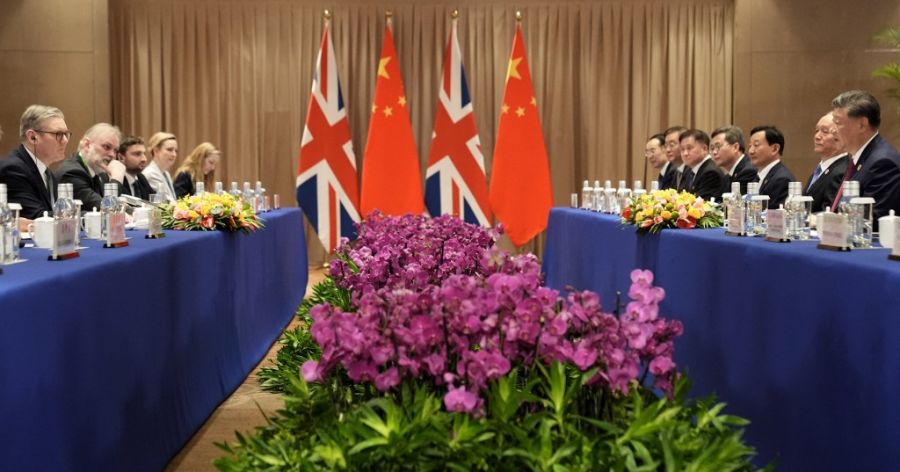 Keir Starmer y Xi Jinping 20241118