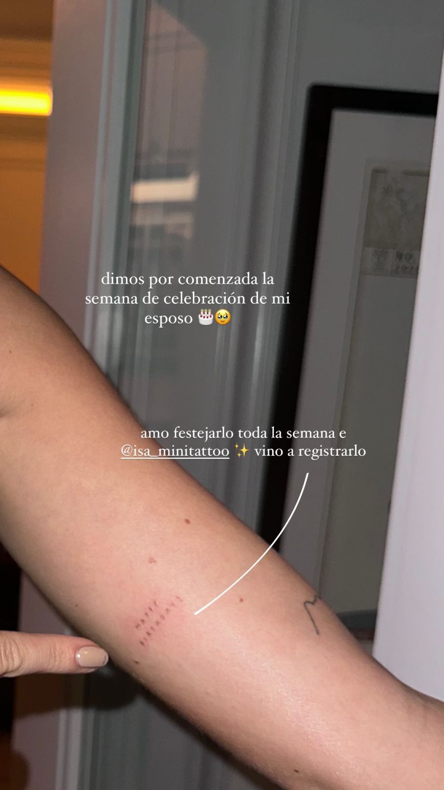 Stefi Roitman celebra el cumpleaños de Ricky Montaner con un tatuaje especial y una semana de festejos