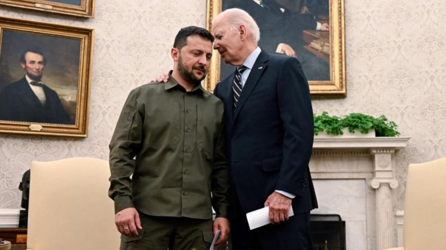 Zelenski y Biden