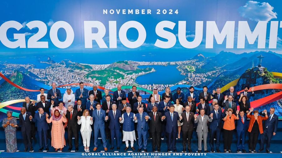 Foto de familia G20 sin Javier Milei