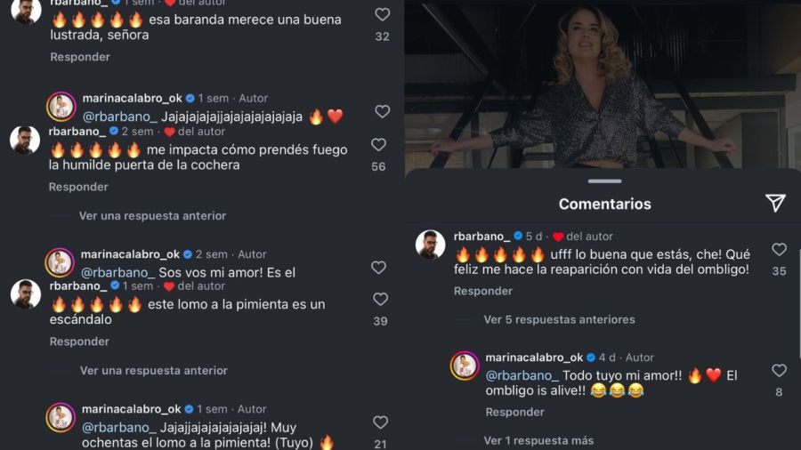 Los comentarios de Rolando Barbano a Marina Calabró