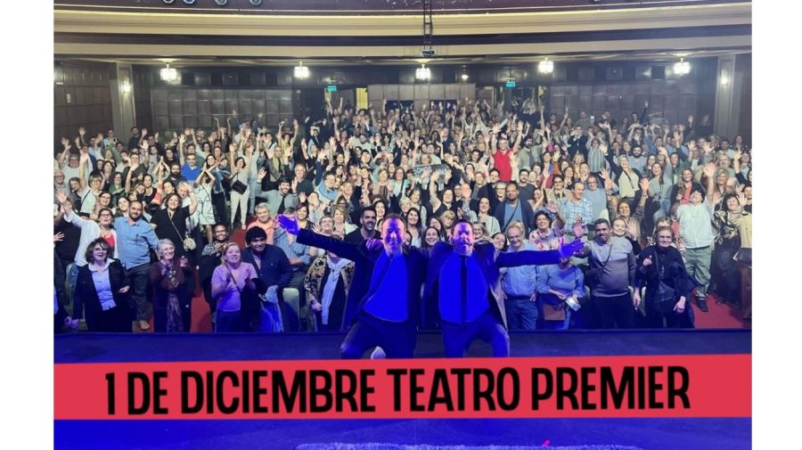 Adrián Pallares y Rodrigo Lussich se despiden del teatro