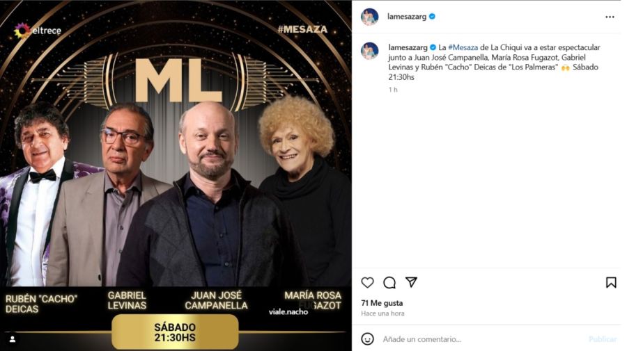 Los invitados de Mirtha Legrand para el sábado 23 de noviembre