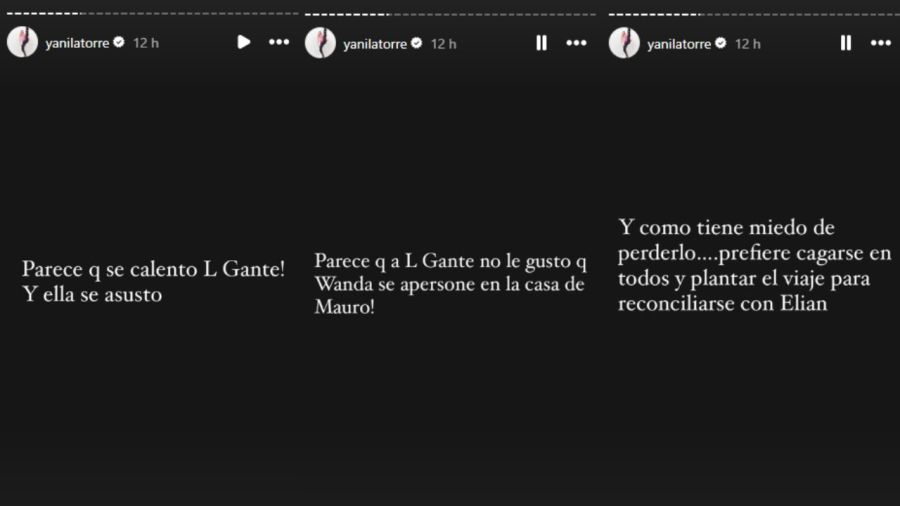 Yanina Latorre reveló la furiosa reacción de L-Gante tras el encuentro entre Wanda Nara y Mauro Icardi 1