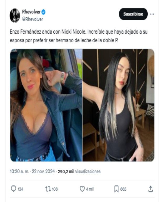 Nicki Nicole y Enzo Fernández: los mejores memes del rumor que sacudió las redes