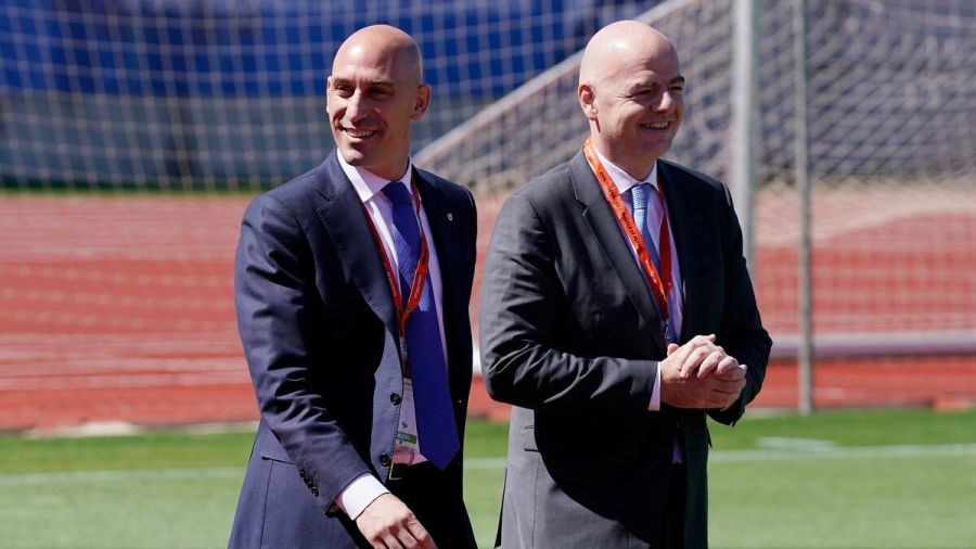 Rubiales e Infantino