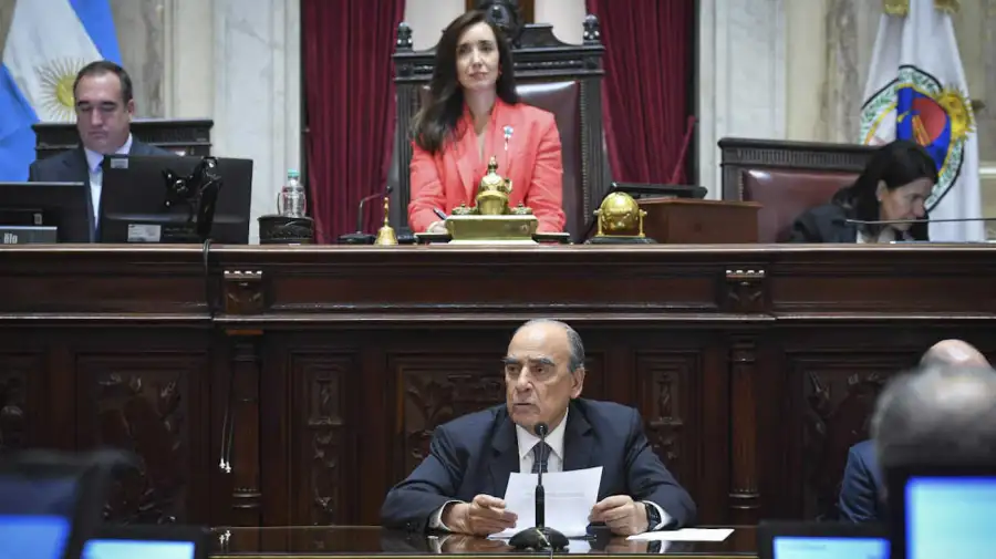 Guillermo Francos en el Senado 20241127