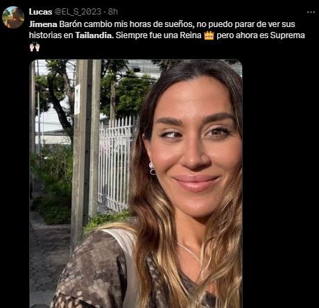 Jimena Barón se convirtió en el boom por su viaje en Tailandia y los memes la acompañan