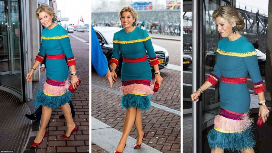 Máxima durante el evento en 2018 en Ámsterdam 