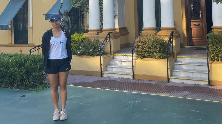 Andanin Vilas la hija mayor de Guillermo Vilas