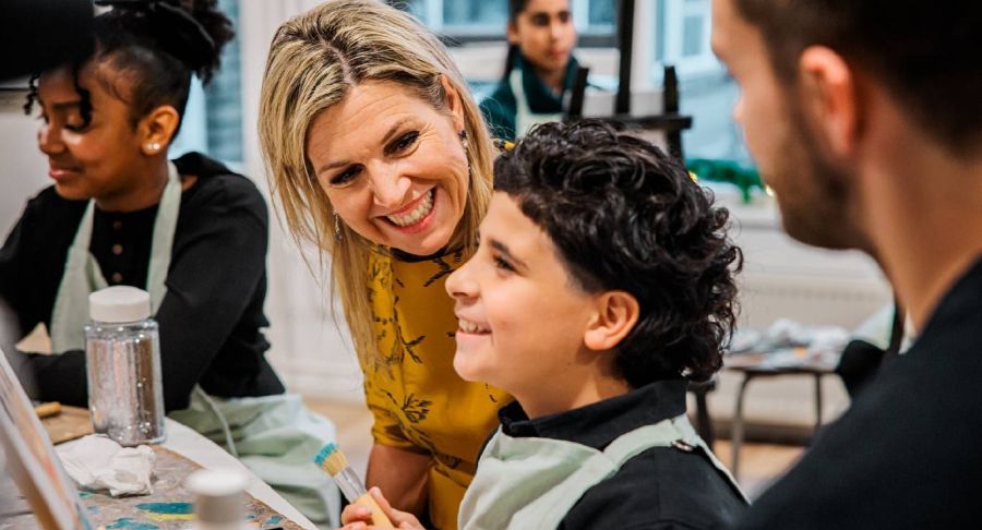 El look inspirado en la naturaleza que llevó Máxima Zorreguieta con el que dejó claro que es la reina del estilo