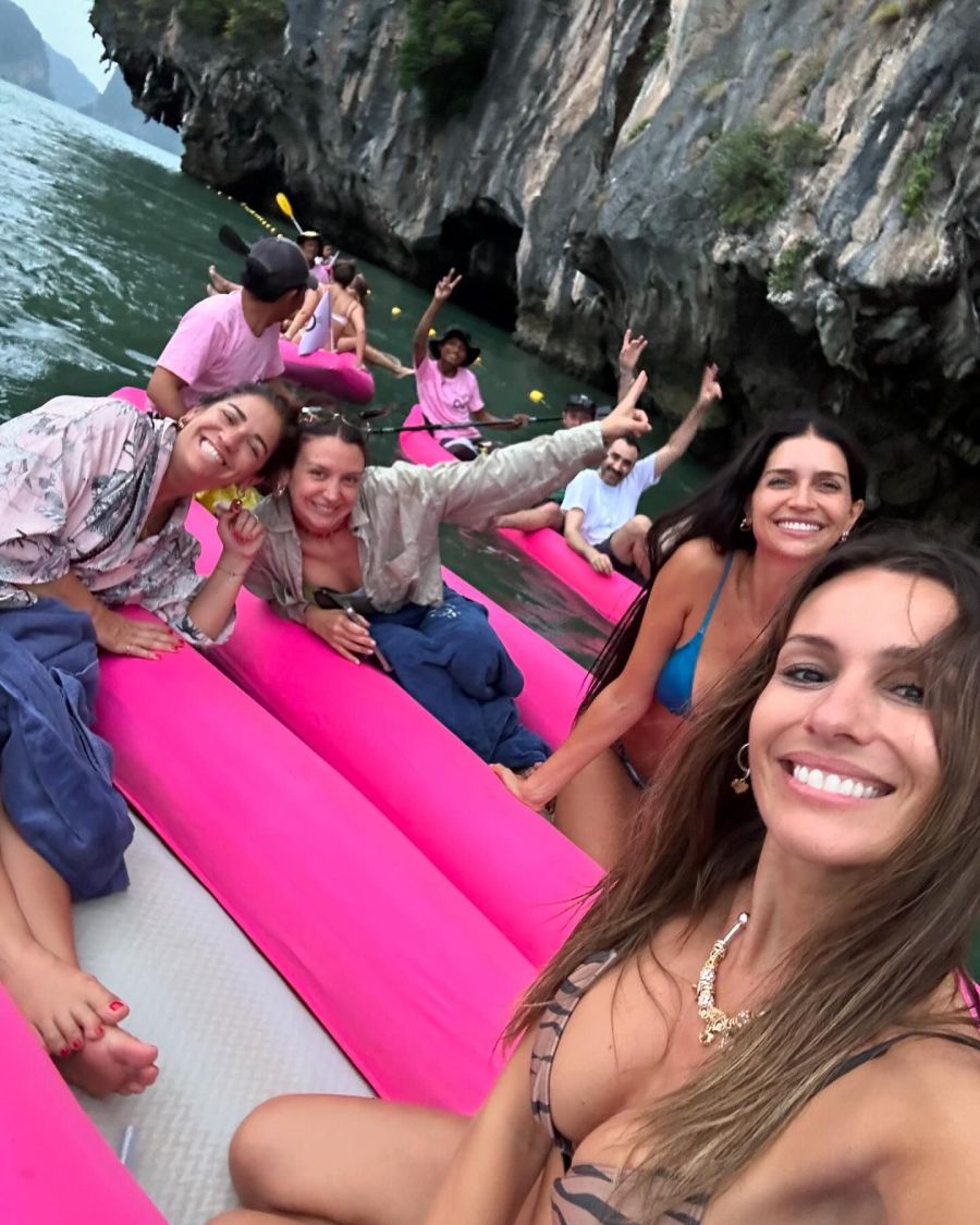 Juli Poggio, Zaira Nara y Pampita lucieron los bikinis que marcarán tendencia este verano