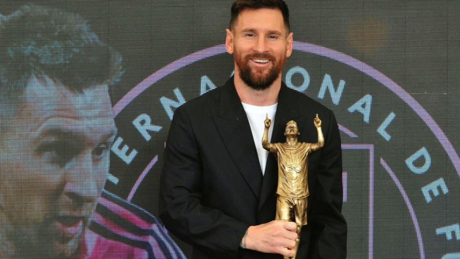 La estatuilla de Messi