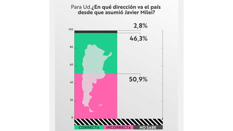 Aprobación gobierno de Milei 20241202