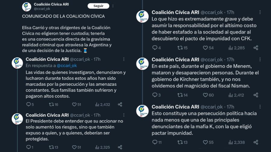 Comunicado de la CC