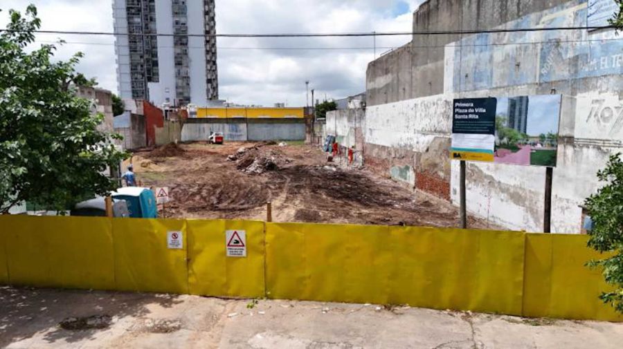 La Ciudad inició la construcción de un nuevo espacio verde y Santa Rita está más cerca de tener su primera plaza 20241202