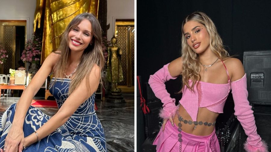 Pampita y Juli Poggio