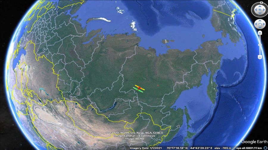 Alerta en Rusia por la caída de un meteorito en Siberia 20241203