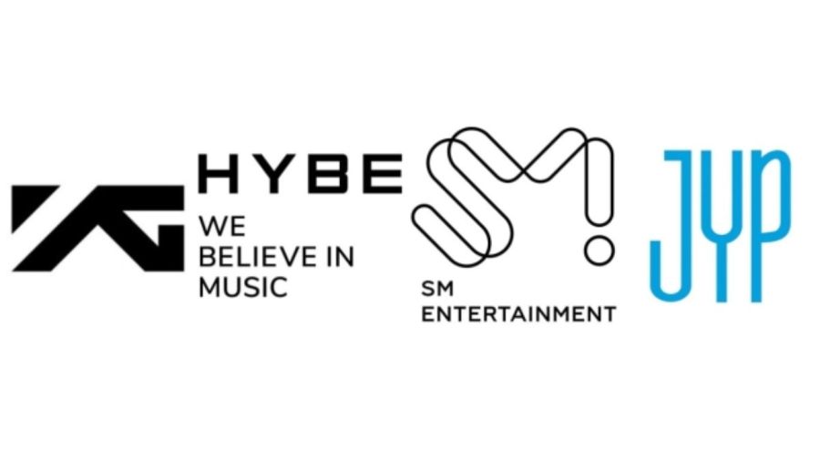 YG Entertainment, JYP Entertainment, HYBE, SM Entertainment