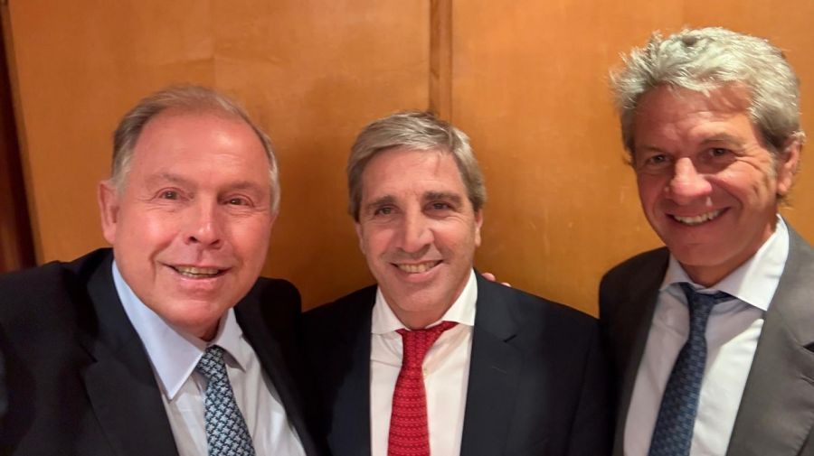 Luis Caputo, Gerardo Werthein y Juan Pazo