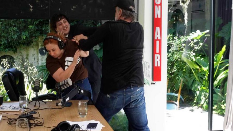 Pelea entre Belliboni y Fran Fijap 20241205