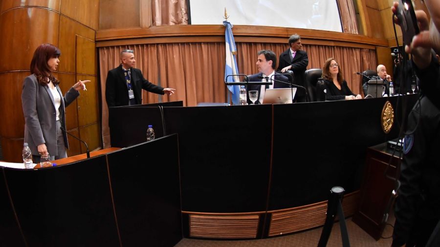 20241206 Cristina Kirchner en el juicio sobre el intento de magnicidio que sufrió en 2022